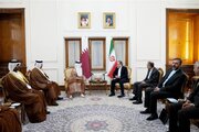 عراقجي يستقبل وزير الخارجية القطري 