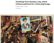 Karbala : des millions de pèlerins participent à la commémoration de l’Arbaïn malgré la chaleur