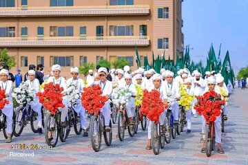 ပါကစ္စတန်နိုင်ငံ ဂူဂျ်ရန်ဝါလာမြို့တွင် တမန်တော်မြတ် မုဟမ္မဒ် (ဆွ) မွေးနေ့အထိမ်းအမှတ် အခမ်းအနား။ ။ Photos
