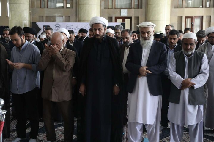 عکس خبری/ اقامه نماز وحدت در چهلمین کنفرانس بین المللی وحدت اسلامی
