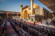 إقامة مراسم رفع راية الولادة المباركة للنبي الأعظم(ص) والإمام الصادق(ع) العتبة العلوية المقدسة 