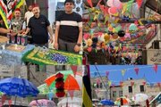 فلسطین اور یمن میں جشنِ میلاد النبی، غزہ کے بچوں کی خیموں تلے خوشیاں