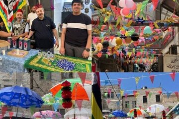 فلسطین اور یمن میں جشنِ میلاد النبی، غزہ کے بچوں کی خیموں تلے خوشیاں