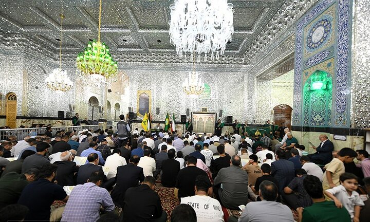 گزارش تصویری/ مراسم غبارروبی مضجع نورانی حضرت عبدالعظیم(ع)