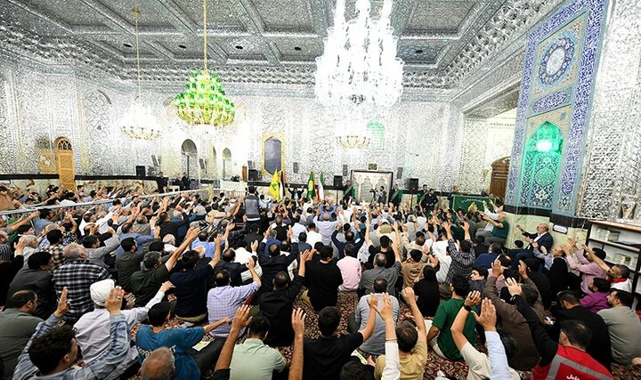 گزارش تصویری/ مراسم غبارروبی مضجع نورانی حضرت عبدالعظیم(ع)