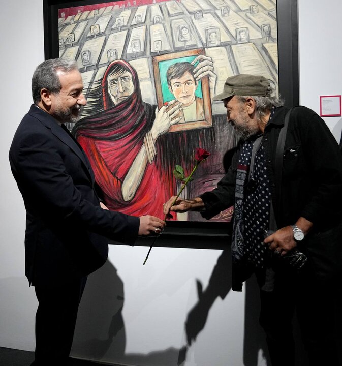 گزارش تصویری/ افتتاحیه نمایشگاه گروهی «مدرسه میناب»