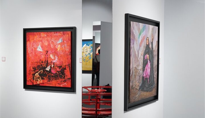 گزارش تصویری/ افتتاحیه نمایشگاه گروهی «مدرسه میناب»