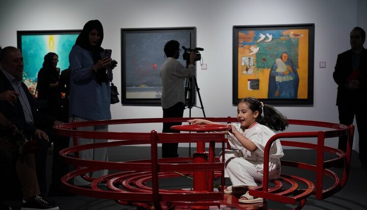 گزارش تصویری/ افتتاحیه نمایشگاه گروهی «مدرسه میناب»