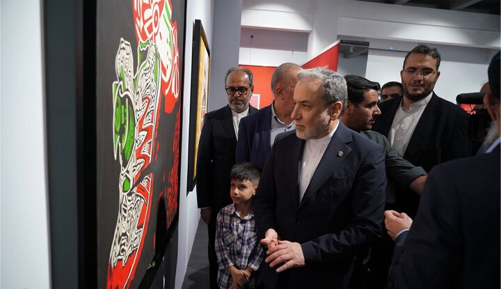 گزارش تصویری/ افتتاحیه نمایشگاه گروهی «مدرسه میناب»