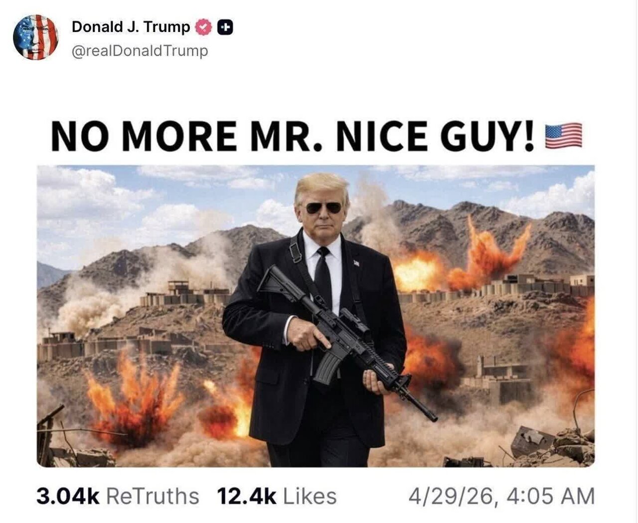 Babala ni Trump