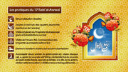 Actes recommandés le 17 Rabīʿ al-Awwal