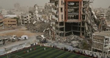 Gaza photo by Palestinian photographer removed from French Sports Festival