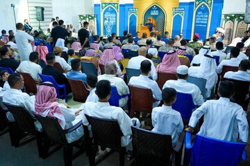تقرير مصور/ العتبة العباسية تطلق أسبوع ولادة النور القرآني في محافظة المثنى العراقية
