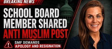 アメリカ・シーア派ムスリム財団の抗議を受け、ボルティモア教育委員会委員がイスラム嫌悪的投稿について謝罪
