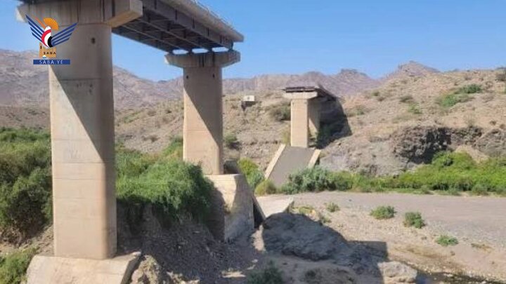 تقرير مصور/ تدمير الطرق والجسور سلوك إجرامي أظهر الوجه القبيح للعدو السعودي وتجرده من الإنسانية