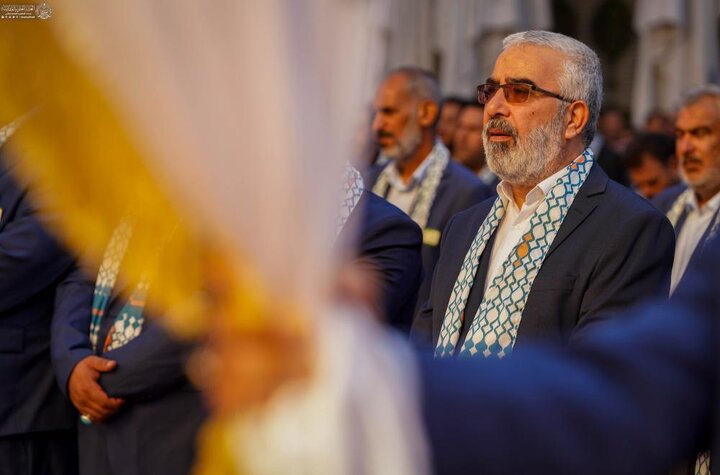 تقرير مصور/ مراسم انطلاق فعاليات أسبوع الصادقين الدولي الخامس في حرم أمير المؤمنين(ع)