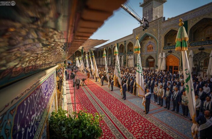 تقرير مصور/ مراسم انطلاق فعاليات أسبوع الصادقين الدولي الخامس في حرم أمير المؤمنين(ع)