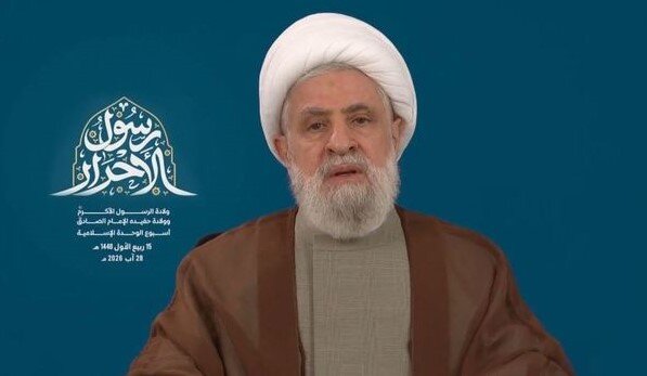 الشيخ نعيم قاسم: لقد حطمنا مشروع العدو / يجب أن تكون قضية فلسطين محور الوحدة للأمة الإسلامية