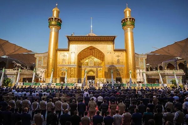 Grand ceremony at Imam Ali shrine marks birth anniversaries of Prophet, Imam Sadiq