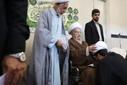 İslam Peyğəmbərinin (s) və İmam Cəfər Sadiqin (ə) doğum günü münasibətilə din tələbələri Əmmamə ilə təltif olundu\ Foto