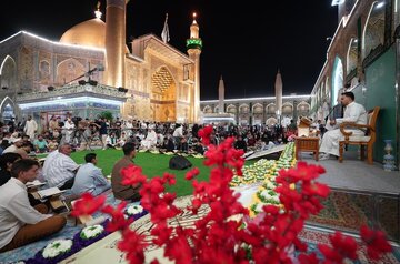 تقرير مصور/ العتبة العلويَّة تقيم محفلا قرآنيا في باحة الصحن الشريف ضمن فعاليات أسبوع الصادقَين الدُّولي