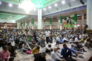 تصاویر | جشن میلاد پیامبر اکرم(ص) و امام جعفر صادق(ع) در حرم حضرت معصومه(س)