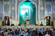 Photos: Imam Reza shrine on eve of birth of Holy Prophet, Imam Sadiq