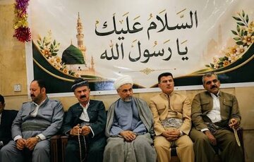 تقرير مصور/ العتبة الحسينية تقيم حفلا بهيجا بذكرى المولد النبوي الشريف في إقليم كردستان العراق