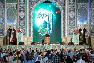 Photos: Imam Reza shrine on eve of birth of Holy Prophet, Imam Sadiq