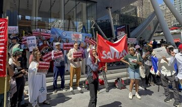 Manifestation de musulmans et d’activistes à New York contre les politiques anti-musulmanes du RSS