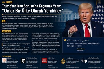 Trump’tan İran’a yeni savaş sinyali: “Sınırlı operasyon mu, topyekûn savaş mı?” sorusuna açık kapı bıraktı 
VIDEO - FOTO