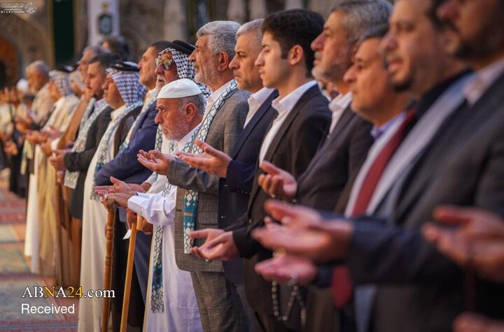 Photos: Prophet Muhammad's (PBUH) birthday flag raised at Holy Shrine of Imam Ali