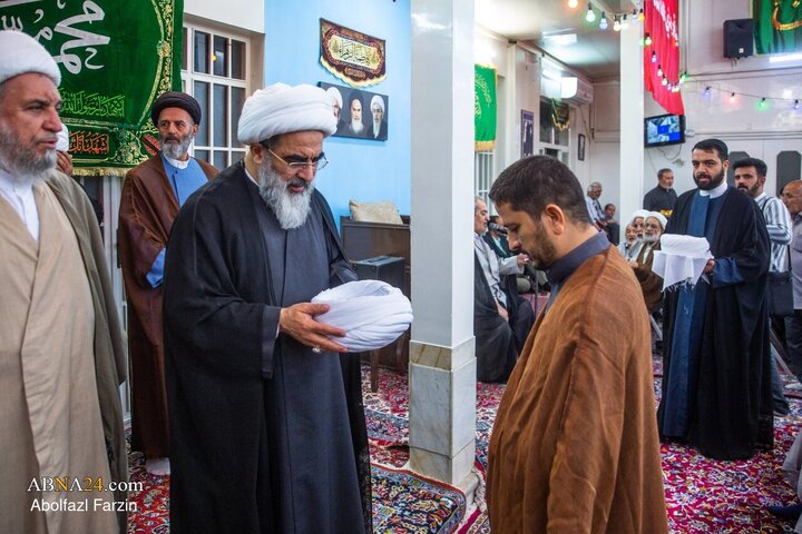 Photos: Turban-wearing ceremony for seminary students on birth anniversary of Prophet Muhammad (PBUH) and Imam Ja'far al-Sadiq (a.s.)