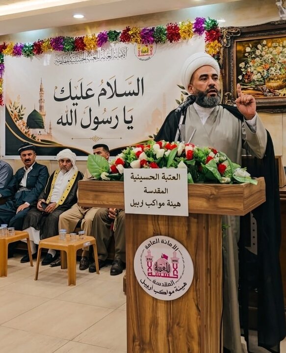 تقرير مصور/ العتبة الحسينية تقيم حفلا بهيجا بذكرى المولد النبوي الشريف في إقليم كردستان العراق