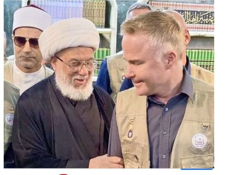 ناشط سياسي الماني يتحدث عن تجربته عند مدينة كربلاء المقدسة