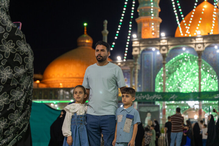 Informe fotográfico | El ambiente en el Santuario de la Excelencia Fátima Masuma (PB) en la noche del 17 de Rabi al-Awwal