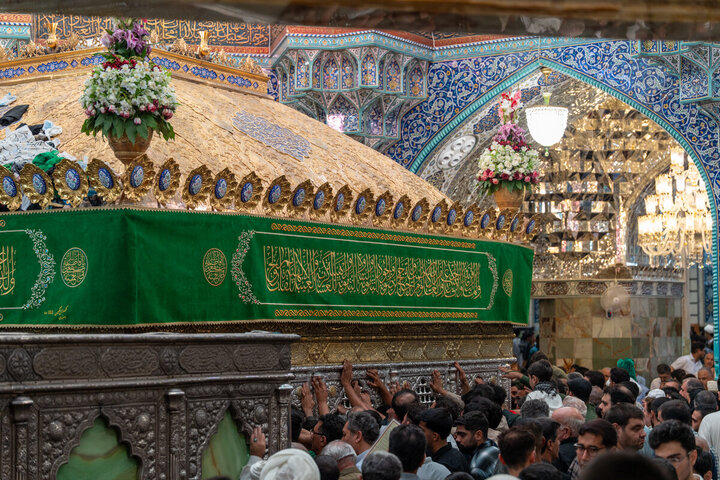 Informe fotográfico | El ambiente en el Santuario de la Excelencia Fátima Masuma (PB) en la noche del 17 de Rabi al-Awwal
