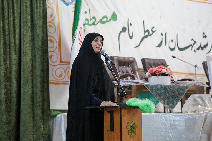 جشن بزرگ میلاد پیامبر اکرم (ص) و امام صادق (ع) با حضور پرشور ویژه خدام خواهر حرم بانوی کرامت