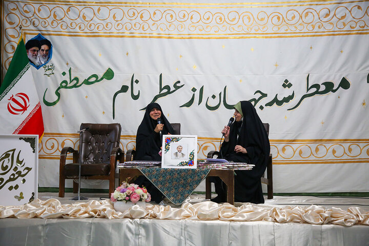 جشن بزرگ میلاد پیامبر اکرم (ص) و امام صادق (ع) با حضور پرشور ویژه خدام خواهر حرم بانوی کرامت