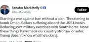 Senador ng US: Hindi Alam ni Trump ang Kanyang Ginagawa Laban sa Iran