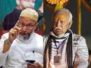 أويسي يتحدى أيديولوجية منظمة آر إس إس، ويشكك في رسالة بهاجوات بشأن الوحدة بين الهندوس والمسلمين