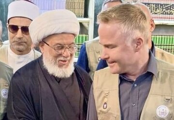 فعال آلمانی در حرم امام حسین(ع): غرب تصویری ناقص از عراق و تشیع ارائه می‌دهد