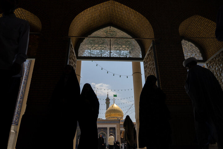 Photos: Hazrat Masoumeh Holy Shrine on birth of Prophet Muhammad, Imam Sadiq