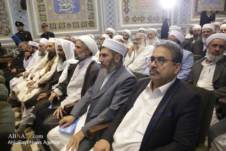 آیین اختتامیه کنفرانس وحدت اسلامی در حرم مطهر رضوی - ۲