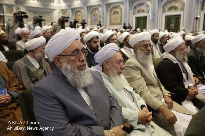 آیین اختتامیه کنفرانس وحدت اسلامی در حرم مطهر رضوی - ۲