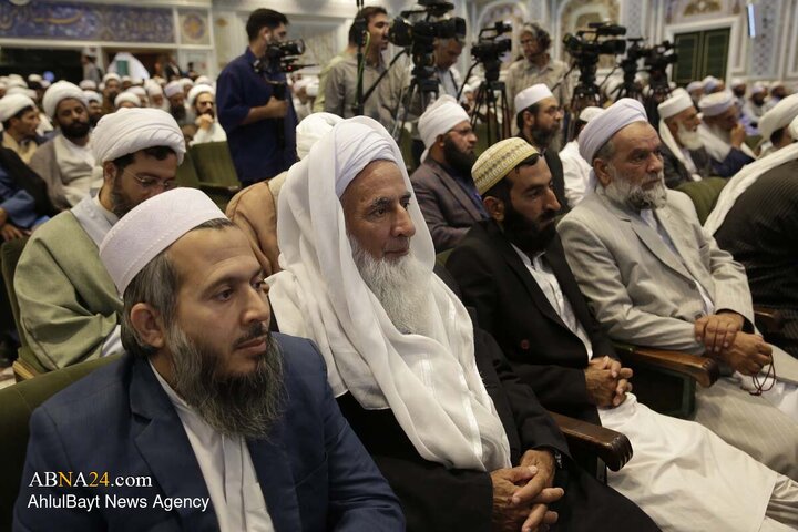 آیین اختتامیه کنفرانس وحدت اسلامی در حرم مطهر رضوی - ۲