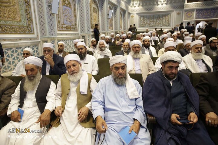 آیین اختتامیه کنفرانس وحدت اسلامی در حرم مطهر رضوی - ۲