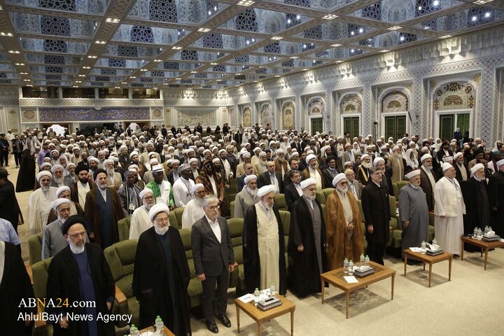 آیین اختتامیه کنفرانس وحدت اسلامی در حرم مطهر رضوی - ۲