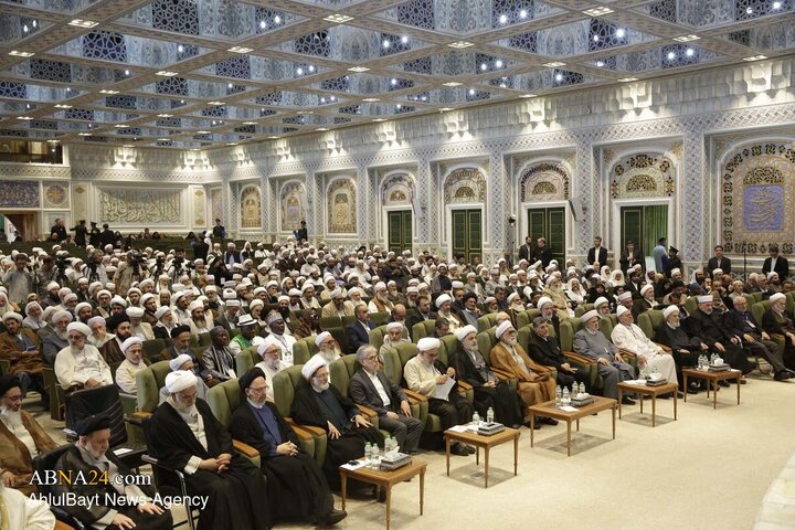 آیین اختتامیه کنفرانس وحدت اسلامی در حرم مطهر رضوی - ۲