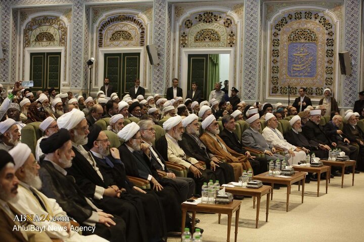 آیین اختتامیه کنفرانس وحدت اسلامی در حرم مطهر رضوی - ۲